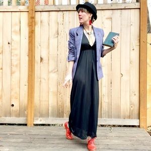 Vntg Parisian Made Full Slip Dress Pinup Boudoir